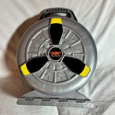 Disney Planes Fire and Rescue Aircraft Hanger Gray Carrying Case - Preloved