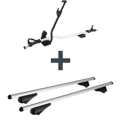 Dachträger + Fahrradträger für 1 Rad - für Porsche Taycan Sport Turismo Typ Y1C