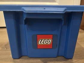 LEGO 4107 Basic Building Set Blue Tub with Assorted Bricks Complete Set