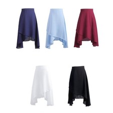 Adult Girls Women Ballet Skirt Dance Wrap Skirt Chiffon Dance Over Scarf Gifts