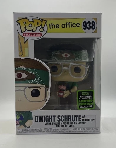 The Office Dwight as ReCyclops Funko Pop Vinyl #938 Limited Edition