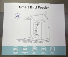 Smart Bird Feeder with Camera for Backyard, AI Bird Species Identification, Sola