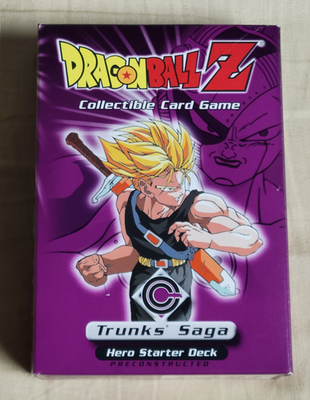 Dragon Ball Z Score CCG Trunks Saga Hero Starter Deck Limited NO