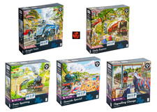 Vintage Steam Train BIG piece Jigsaw Puzzle by House of Puzzles Choice of Scene