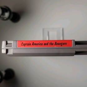 Captain America and the Avengers NES W/ Manual Authentic Cleaned/Tested/Works