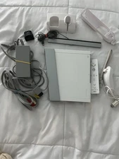 Nintendo Wii Console & Wires w/ Accessories, Working Includes What’s In Picture
