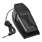 Piano Sustain Pedal Piano Keyboard Pedal Multifunctional 6.35mm Plug for Hand