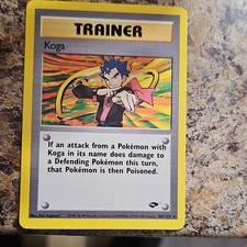 Wizards of the Coast Koga 106/132 Gym Challenge Unlimited Regular EN 2000 Rare on eBay