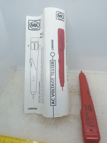 MK LN6090 RP AC Voltage Tester Power Tracer Indicator Non Contact Optical Audio - Picture 10 of 10
