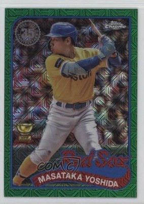 2024 Topps Series 1 Green Refractor /99 Masataka Yoshida #T89C-91 0m0