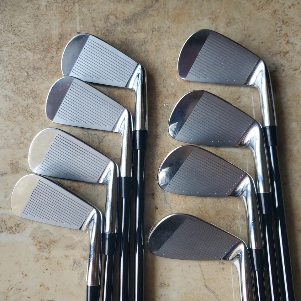 EXCELLENT RARE Left Nike VRII Forged 3-PW Tour Issue KBS Tour V10 125S+ Black - Image 2 of 4