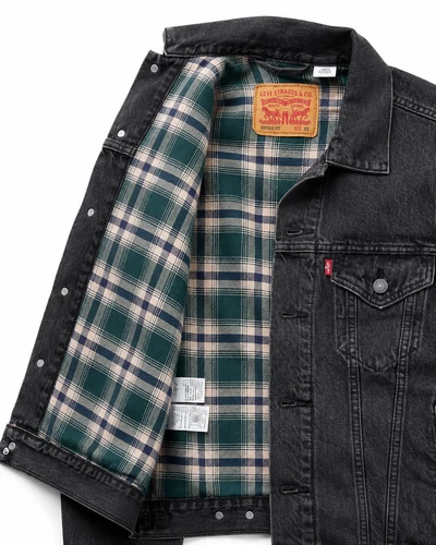 Levi's Men's Vintage Trucker Cotton Denim Jean Jacket image 6