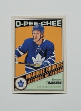 2019-20 OPC Marquee Rookies #628 Dmytro Timashov Retro RC