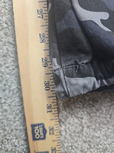 Dogg Supply Pants Mens Large Grey Camouflage Cargo Tapered Casual Outdoors - Picture 13 of 14