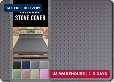 Silicone Stove Top Cover for Electric Stove, Glass Stove Top Protector, Stovetop