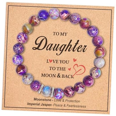 Natural Bracelets for Girls Women Girls Easter Basket Stuffers for Teens Girls 