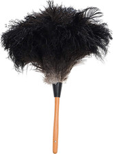 , Premium Genuine Ostrich Feather Duster 1, 14 Inch
