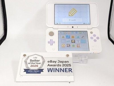 B6849 Nintendo new 2DS console LL XL White x Lavender Japan fx