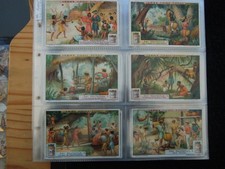ONE COMPLETE SET OF SIX LIEBIG TRADE CARDS
