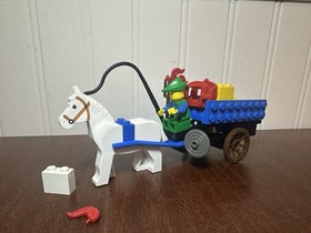 Lego Castle 1877 Crusaders Cart Smugglers Complete Vintage No Instructions/box