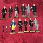Lot of  11 Vintage Marx Toys Presidents of the U.S. 2 3/4" Washington