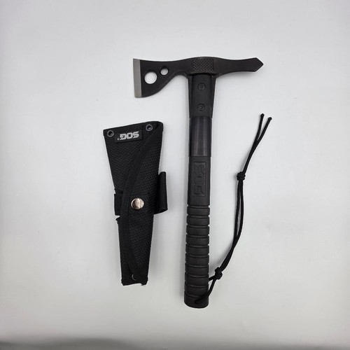 SOG Fasthawk Fast Hawk Black Tactical Tomahawk Hatchet Axe w/ Sheath