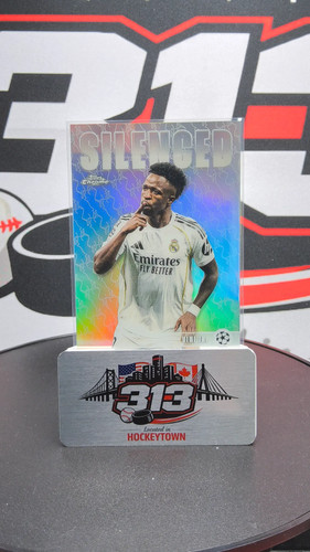 2025-26 Topps Chrome UEFA Club Competitions Silenced Vini Jr. #SH-8