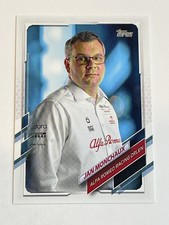 2021 Topps Formula 1 Racing #95 - Jan Monchaux - Alfa Romeo Racing ORLEN