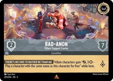 Disney Lorcana TCG Shimmering Skies - Bad-Anon - Villain Support Center 203/204