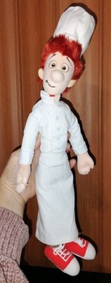 Disney Store Ratatouille Alfredo Linguini 17'' Plush Doll Super Rare Toy (C