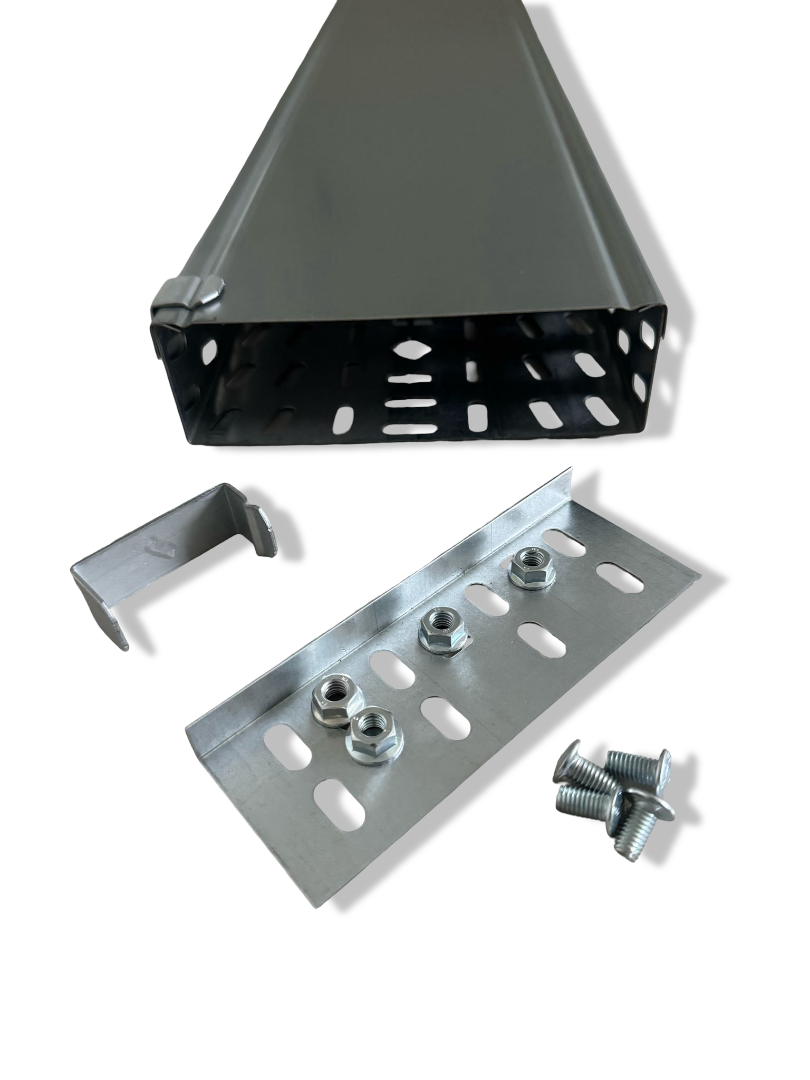 12m Kabelbahn 100x60 Verzi. Kabelrinne Kabeltrasse  Produktbild-Vorschau 4