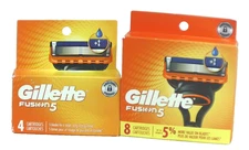 Gillette Fusion 5 Refill Razor Blades- 12 Cartriges New