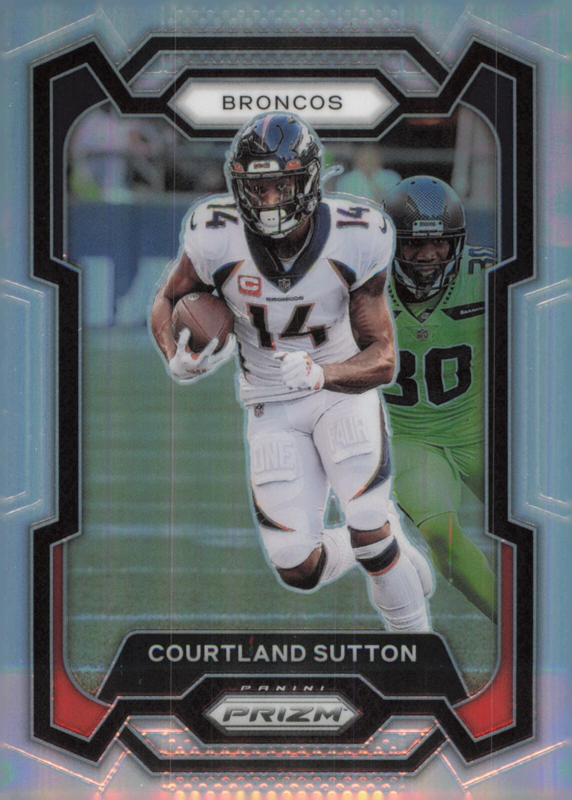 2023 Panini Prizm Silver Prizm - #85 Courtland Sutton