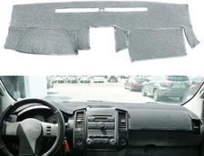 Interior Gray  Dashboard Non Slip Mat Anti-Glare Cover Pad Fits 07-21 Frontier