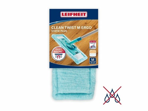 Leifheit Wischbezug Clean Twist M Ergo static plus 52124 - Bild 2 von 2