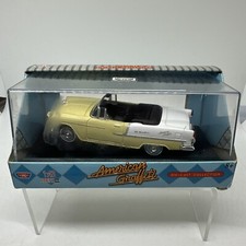 Motor Max American Graffiti Series 3 1955 Chevy Bel Air Convertible Yellow 1:43
