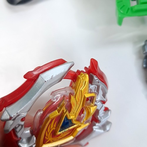 Amortisseur à élingue Beyblade Burst Turbo Slingshock Z Achilles A4 11 Xtend-S or rouge - Photo 3/9