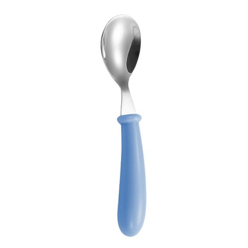 Stainless Steel Toddler Spoons, Kids Cutlery Spoons 9CV0 with Han Round and T4B5 - Imagen 11 de 22