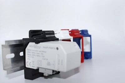 PROLUX3D Hutschienenhalter passend für Homematic 16A S-M-Aktor nach DIN 43880:1988-12