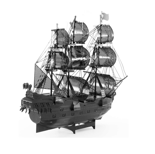Metal Earth Fascinations Premium Series versi neri perla nera Puzzle in metallo 3D - Foto 3 di 8