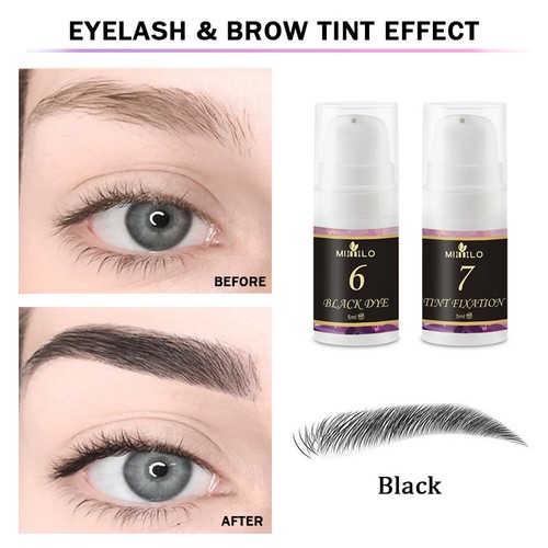 Women Eyelash Lift And Tint Kit Eyelash Lift Dye Semi-Permanent Eyelash Lifting - Picture 4 of 16