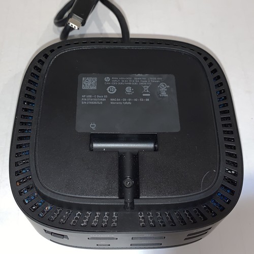 HP USB Docking Station HSN-IX02 Universal C~Dock G5 - Free HDMI Cable - Afbeelding 3 van 9