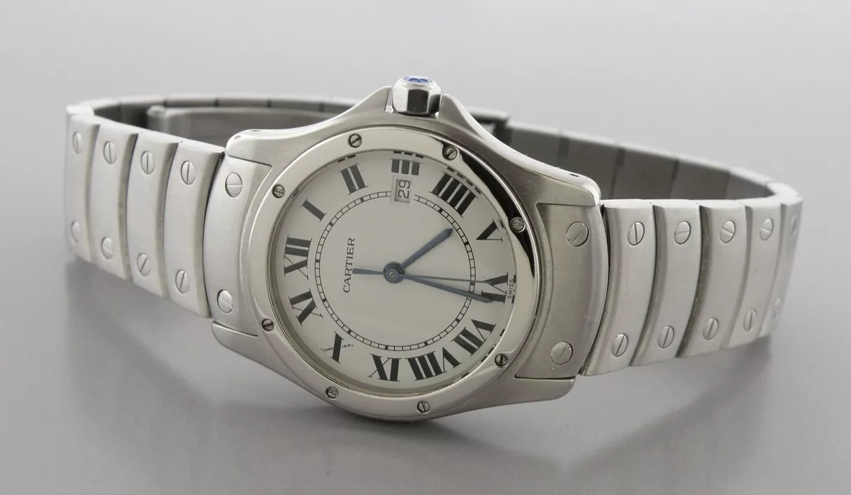 Cartier santos date cheap