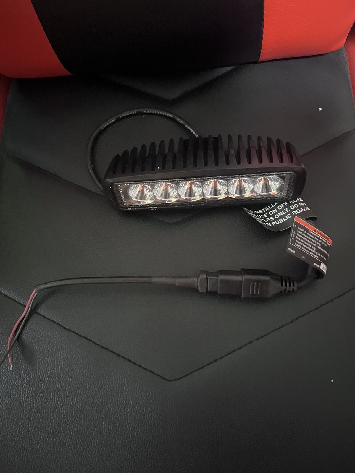 Roadshock 6in LED Spot Light Offroad With Pigtail eBay