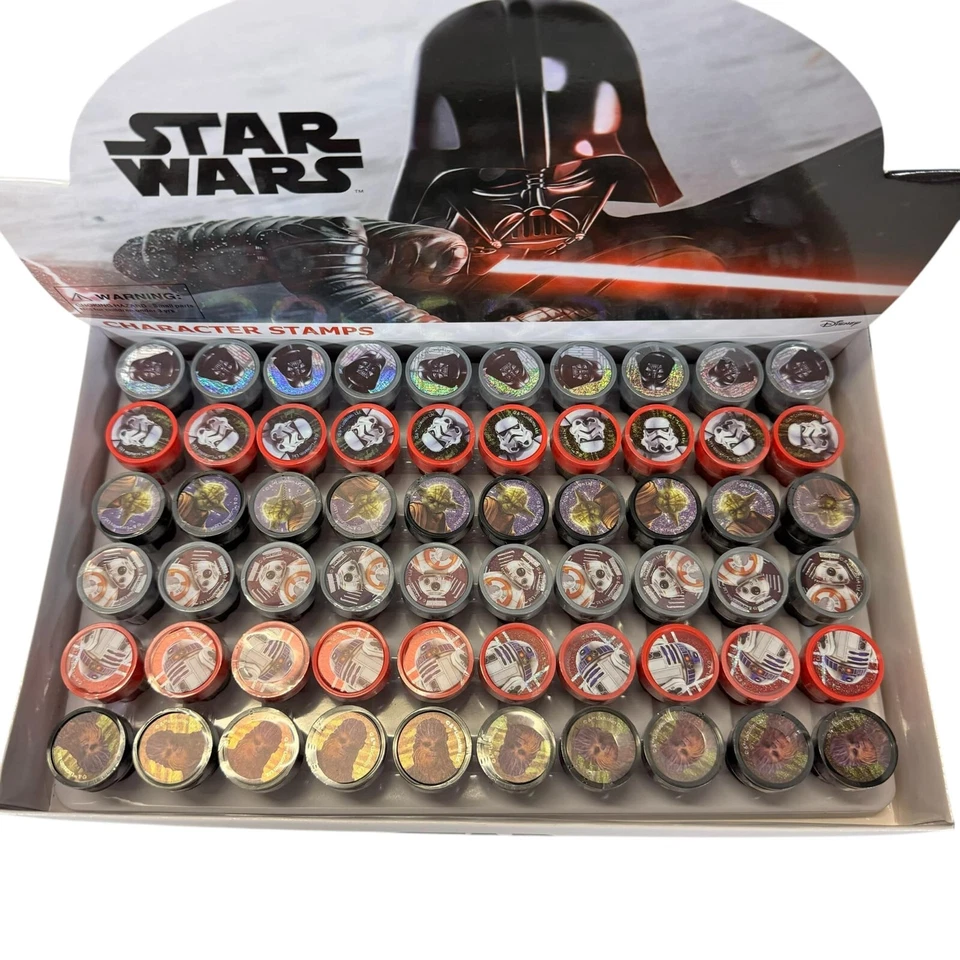 Disney Star Wars Self Ink Stamps Birthday Party Favors Gift Bag Filler Stampers - Image 4 of 4