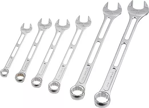 ASAHI LEWS6 LIE TOOL Combination Spanner Set Set of 6