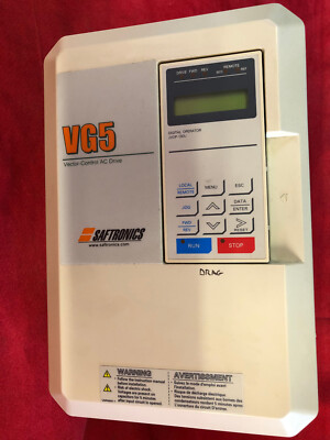 SAFTRONICS VG5 Vetor Control AC Drive - CIMR-G5U45P5 - 380-460V - 3 PH