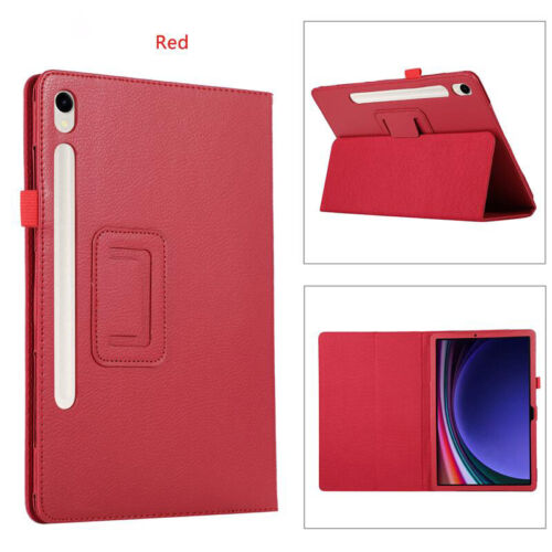 Leather Case for Samsung Galaxy Tab S9 FE 10.9 Shockproof Smart Flip Stand Cover - Picture 22 of 28