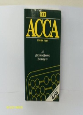 ACCA Study Text. 9780862774561