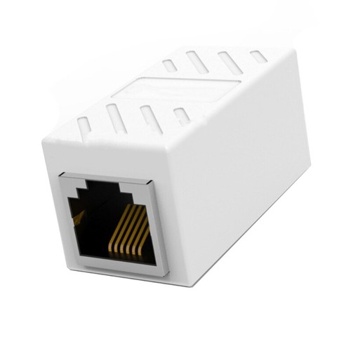 RJ11 Coupler, Straight Telephone Inline Coupler RJ11 6P6C 6P4C 6P2C Adapter - Zdjęcie 3 z 9